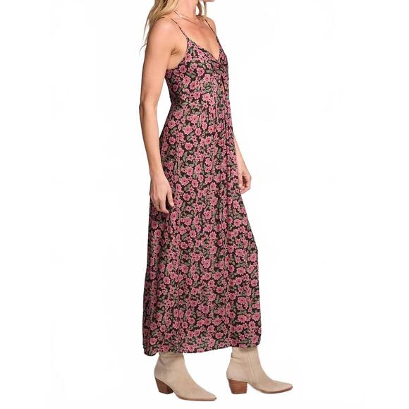 NEW SALTWATER LUXE sonnie midi dress in multi - Picture 2 of 3